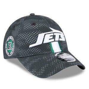 New Era Black New York Jets 2024 Youth NFL Sideline 9FORTY Stretch-Snap Hat New